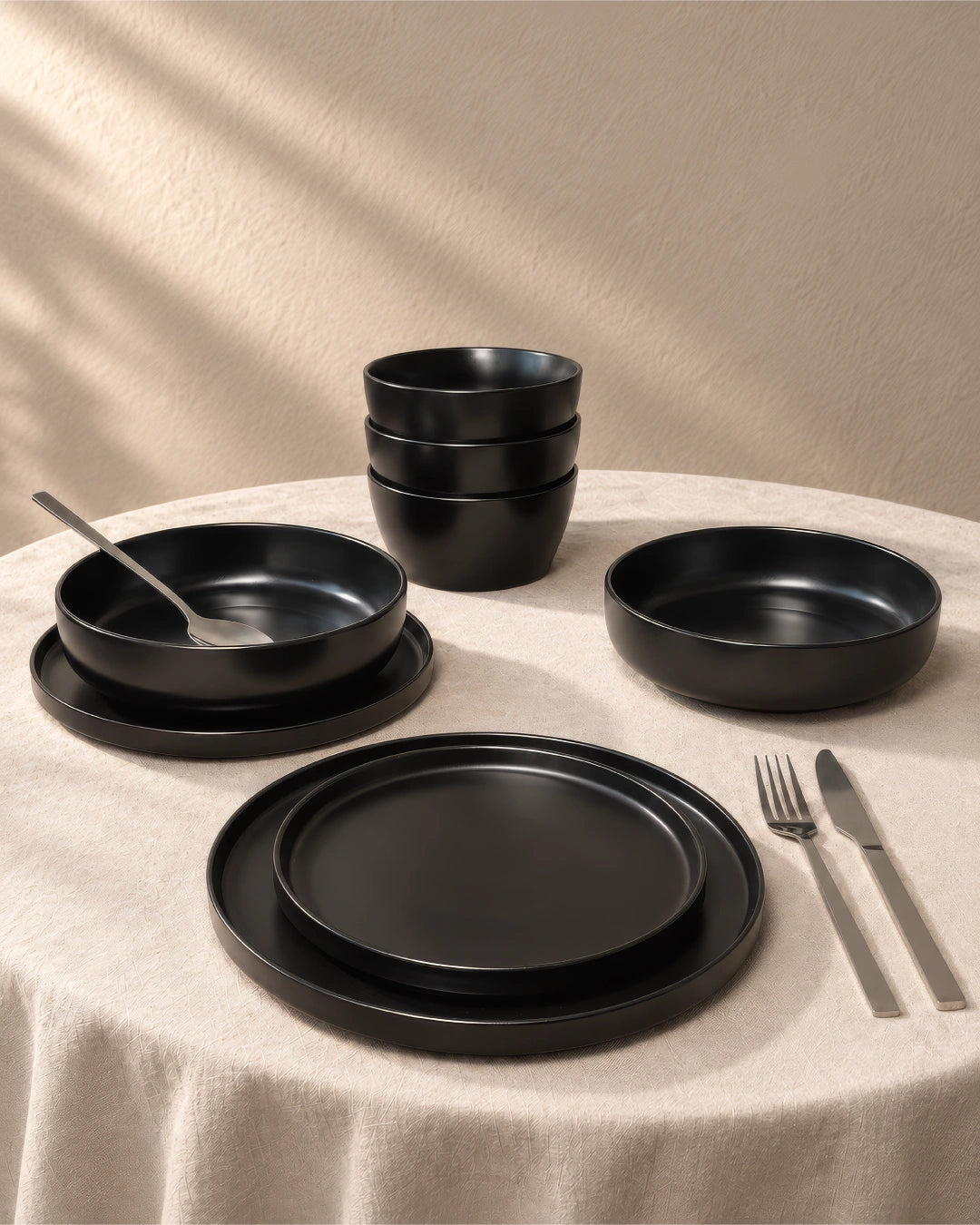 Vajilla Luxe 32 piezas para 8 personas con platos hondos