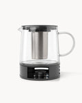 Tetera de vidrio con calentador 1,5 L