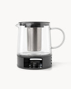 Tetera de vidrio con calentador 1,5 L