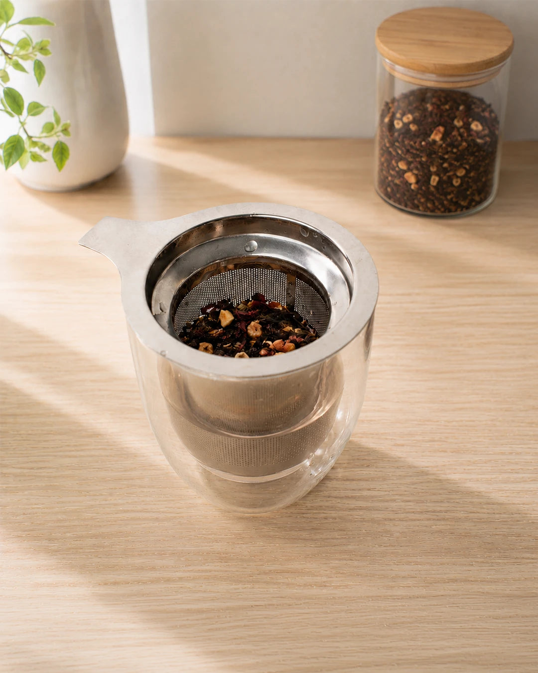 Filtro de té de acero inoxidable