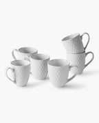 Miamio Kaffeetassen Palmanova 6er Set Keramik 400ml